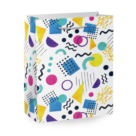 Пакет подарочный (1 штука) 18х10х23 см (M), "Everyday Collection", ассорти, фольга, ЗОЛОТАЯ СКАЗКА, 700807 - фото 3