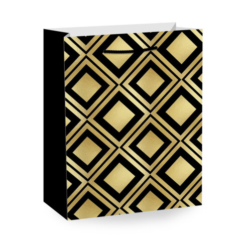 Пакет подарочный (1 штука) 18х10х23 см (M), "Everyday Collection", ассорти, фольга, ЗОЛОТАЯ СКАЗКА, 700807 - фото 5