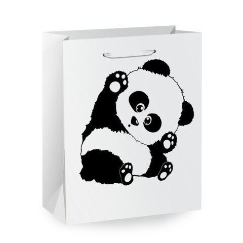 Пакет подарочный (1 штука) 18х10х23 см (M), "Fluffy Tail", ассорти, пушистый хвостик, ЗОЛОТАЯ СКАЗКА, 700810 - фото 4