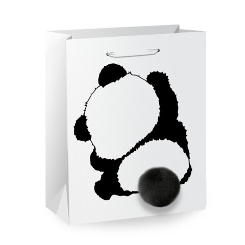 Пакет подарочный (1 штука) 18х10х23 см (M), "Fluffy Tail", ассорти, пушистый хвостик, ЗОЛОТАЯ СКАЗКА, 700810 - фото 5