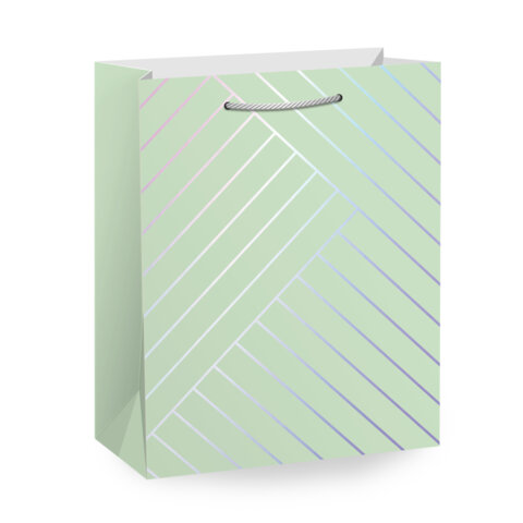 Пакет подарочный (1 штука) 18х10х23 см (M), "Leather Bag", ассорти, с тиснением, ЗОЛОТАЯ СКАЗКА, 700811 - фото 5