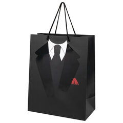 Пакет подарочный (1 штука) 26&times;13&times;32 см (L), &laquo;Man Style&raquo;, ассорти, фольга, выборочный лак, ЗОЛОТАЯ СКАЗКА, 700813