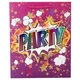 Пакет подарочный (1 штука) 26х13х32 см (L), "Party Collection", ассорти, глиттер, фольга, ЗОЛОТАЯ СКАЗКА, 700817