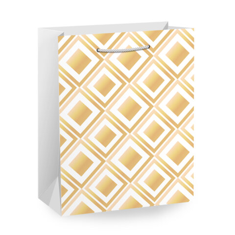 Пакет подарочный (1 штука) 26х13х32 см (L), "For Everyday", ассорти, глиттер, фольга, ЗОЛОТАЯ СКАЗКА, 700818 - фото 4