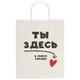 Пакет подарочный (1 штука) 26х13х32 см (L) "Love Story", ассорти, крафт, ЗОЛОТАЯ СКАЗКА, 700821
