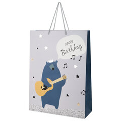 Пакет подарочный (1 штука) 33&times;13&times;45 см (XL), &laquo;Birthday Collection&raquo;, ассорти, фольга, ЗОЛОТАЯ СКАЗКА, 700826