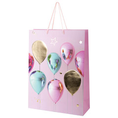 Пакет подарочный (1 штука) 33&times;13&times;45 см (XL), &laquo;Birthday Collection&raquo;, ассорти, фольга, ЗОЛОТАЯ СКАЗКА, 700826