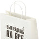 Пакет подарочный (1 штука) 26х13х32 см (L) "Выглядишь на все 100", крафт, ЗОЛОТАЯ СКАЗКА, 700847