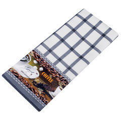 Салфетка из МИКРОФИБРЫ универсальная, 40&times;60 см, фиолетовая клетка, орнамент, 240 г/<wbr/>м<sup>2</sup>, BOOMHOUSE (БУМХАУС), 700882