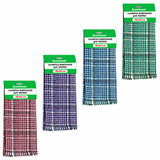 Салфетка вафельная универсальная ХЛОПОК 40 х 64 см, мелкая клетка, ассорти, BOOMHOUSE, 700885