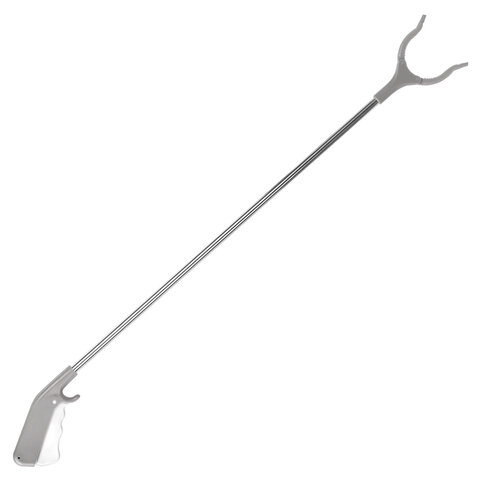 Захват для сбора мусора и предметов рычажный, 83 см, ПАЛКА-ХВАТАЛКА, LAIMA, 700887