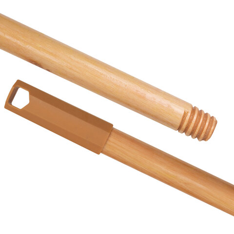 Черенок рукоятка 120см еврорезьба, дерево + лак (ЭВКАЛИПТ), d=2,2см, BOOMHOUSE, 700890