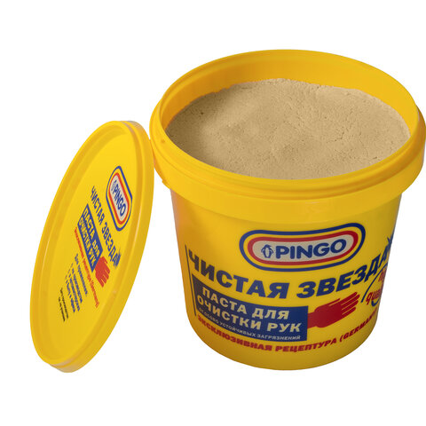 Паста очищающая средство для рук 1000мл ЧИСТАЯ ЗВЕЗДА от самых стойких загрязнений, банка, ш/к 72697