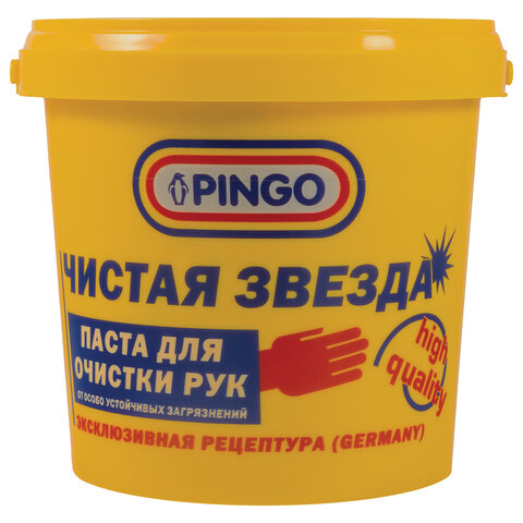 Паста очищающая средство для рук 1000мл ЧИСТАЯ ЗВЕЗДА от самых стойких загрязнений, банка, ш/к 72697