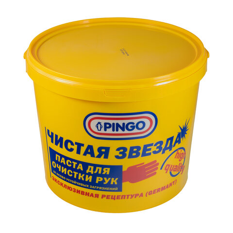 Паста очищающая средство для рук 5л ЧИСТАЯ ЗВЕЗДА, от самых стойких загрязнений, банка, ш/к 73236