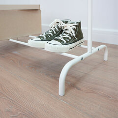 Вешалка для плечиков &laquo;Радуга-1&raquo;, 1500&times;820&times;390 мм, металл, белая