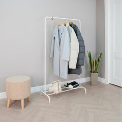 Вешалка для плечиков &laquo;Радуга-1&raquo;, 1500&times;820&times;390 мм, металл, белая