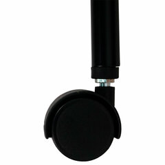 Вешалка для плечиков &laquo;Радуга-2&raquo;, 1520&times;820&times;390 мм, передвижная, металл, белая