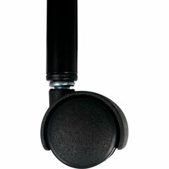 Этажерка офисно-бытовая &laquo;Ладья-33КС&raquo;, 650&times;450&times;300 мм, 2 яруса + столик, металл, черная