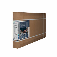 Гардеробная система BASIC G90, 2050&times;930&times;450 мм, 3 полки, 1 штанга, графит