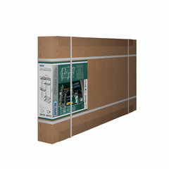 Гардеробная система OPTIMA G120, 2050&times;1240&times;450 мм, 6 полок, 3 штанги, графит