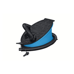 Насос ножной 1,4 л/<wbr/>цикл, 28&times;19 см, шланг с 3 насадками, BESTWAY, 62004