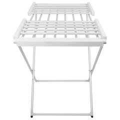 Сушилка для белья напольная, электрическая, раскладная, алюминиевая, три зоны сушки, нагрев 60 °С, LAIMA HOME, 700978