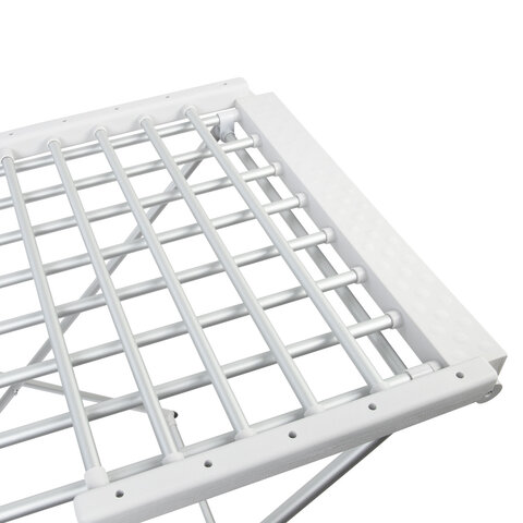 Сушилка для белья напольная, электрическая, раскладная, алюминиевая, три зоны сушки, нагрев 60 °С, LAIMA HOME, 700978