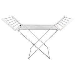 Сушилка для белья напольная, электрическая, раскладная, 3 зоны сушки, алюминиевая, таймер/<wbr/>регулировка темп. 45-70 °С, LAIMA HOME, 700979