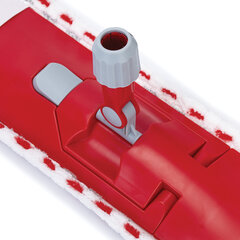 Швабра КОМПЛЕКТ черенок 75-130 см + флаундер 50 см + МОП микрофибра/<wbr/>абразив (ТИП К), PERKLIN (ПЕРКЛИН), 700982