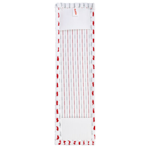 Насадка МОП плоская для швабры/держателя 50см, микрофибра/абразив (ТИП К), PERKLIN, 700985