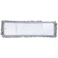 Насадка МОП плоская для швабры/<wbr/>держателя, 50 см, микрофибра СИНЕЛЬ (ТИП К), PERKLIN (ПЕРКЛИН), 700986