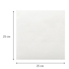 Салфетки БЕЗВОРСОВЫЕ 65 штук, 25&times;25 см, СУПЕРВПИТЫВАЮЩИЕ многоразовые универсальные, ЦЕЛЛЮЛОЗНЫЕ, LAIMA ULTRA WASH, 700991