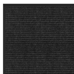 Коврик придверный 40&times;60 см, ЧЕРНЫЙ, влаго-грязезащитный, 450 г/<wbr/>м<sup>2</sup>, ребристый, PRIMILA (ПРИМИЛА) EXTRA, 701027