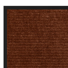 Коврик ДОРОЖКА 0,9&times;10 м, КОРИЧНЕВЫЙ, влаго-грязезащита, 430 г/<wbr/>м<sup>2</sup>, ребристая, LAIMA EXPERT, 701044