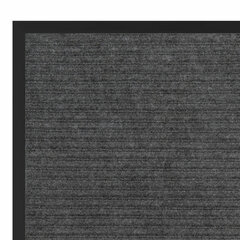 Коврик ДОРОЖКА 1,2&times;10 м, СЕРЫЙ, влаго-грязезащита, 430 г/<wbr/>м<sup>2</sup>, ребристая, LAIMA EXPERT, 701046