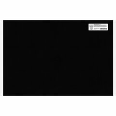 Коврик придверный 40&times;60 см, ЧЕРНЫЙ, грязезащитный, 430 г/<wbr/>м<sup>2</sup>, фактурный рисунок ЧЕШУЙКИ, ЛЮБАША, 701057