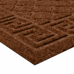 Коврик придверный 40&times;60 см, ВЕНГЕ, грязезащитный, 430 г/<wbr/>м<sup>2</sup>, фактурный рисунок ЧЕШУЙКИ, ЛЮБАША, 701059