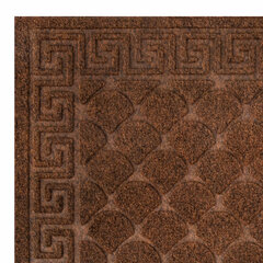 Коврик придверный 40&times;60 см, ВЕНГЕ, грязезащитный, 430 г/<wbr/>м<sup>2</sup>, фактурный рисунок ЧЕШУЙКИ, ЛЮБАША, 701059