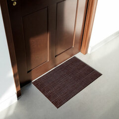 Коврик придверный 45&times;60 см, ВЕНГЕ пластиковый грязезащитный толщина 10 мм, &laquo;ТРАВКА&raquo;, PRIMILA (ПРИМИЛА), 701064