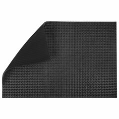 Коврик придверный 60&times;90 см, ГРАФИТ пластиковый грязезащитный, толщина 10 мм, &laquo;ТРАВКА&raquo;, PRIMILA (ПРИМИЛА), 701068