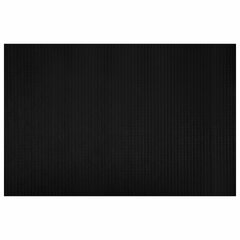 Коврик ДОРОЖКА 0,9&times;10 м, &laquo;ТРАВКА&raquo; ЧЕРНЫЙ пластиковый грязезащитный, щетина 10 мм, LAIMA EXPERT, 701070