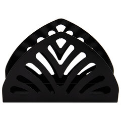 Салфетница 13&times;9&times;3,8 см, черная, металл, BOOMHOUSE (БУМХАУС) STYLE, 701123
