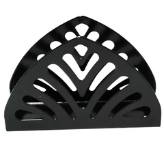 Салфетница 13&times;9&times;3,8 см, черная, металл, BOOMHOUSE (БУМХАУС) STYLE, 701123