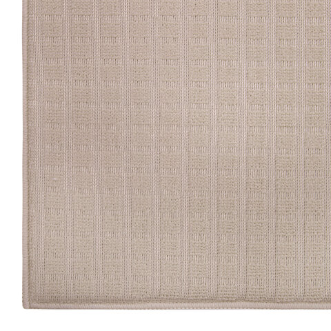 Коврик для сушки посуды из микрофибры, 38х50 см, вафельное плетение, БЕЖЕВЫЙ, 260 г/м2, BOOMHOUSE (БУМХАУС), 701142 - фото 5