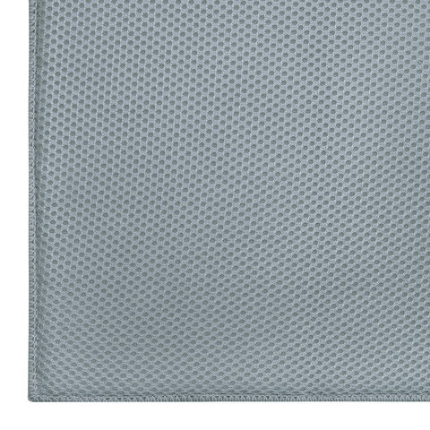 Коврик для сушки посуды из микрофибры, 38х50 см, "КЛЕТКА", сетка, СЕРЫЙ, 300 г/м2, BOOMHOUSE (БУМХАУС), 701145 - фото 7