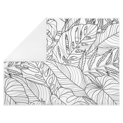 Коврик для сушки посуды из микрофибры, 38х50 см, "ТРОПИКИ", 300 г/м2, BOOMHOUSE (БУМХАУС), 701147 - фото 9