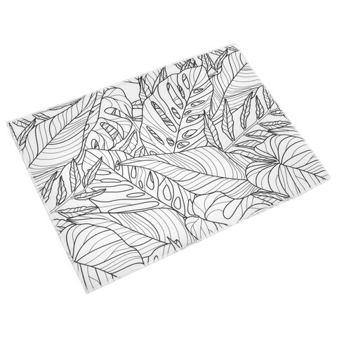 Коврик для сушки посуды из микрофибры, 38х50 см, "ТРОПИКИ", 300 г/м2, BOOMHOUSE (БУМХАУС), 701147 - фото 8