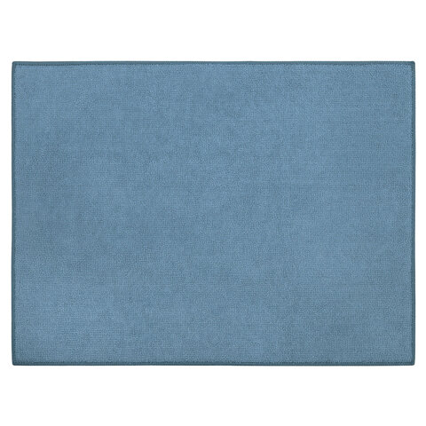 Коврик для сушки посуды из микрофибры, 38х50 см, тиснение, "ЗИГЗАГ", СИНИЙ, 320 г/м2, BOOMHOUSE (БУМХАУС), 701151 - фото 5