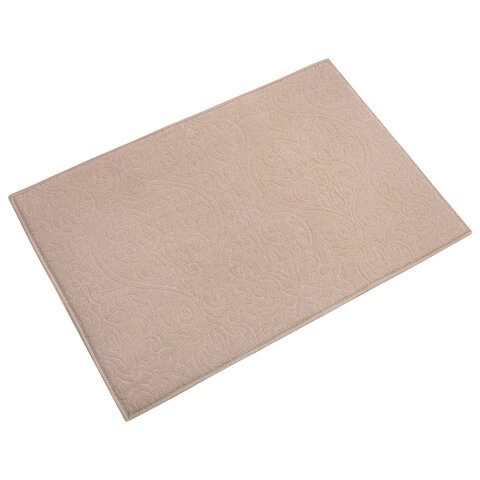 Коврик для сушки посуды из микрофибры, 31х47 см, тиснение "ОРНАМЕНТ" БЕЖЕВЫЙ, 330 г/м2, BOOMHOUSE (БУМХАУС), 701152 - фото 8